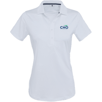 Women's FootJoy White Performance Golf Polo